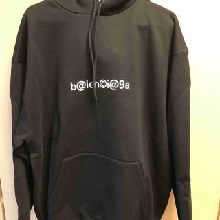 バレンシアガ(Balenciaga)の正規新品 20SS BALENCIAGA バレンシアガ ロゴ パーカー(パーカー)