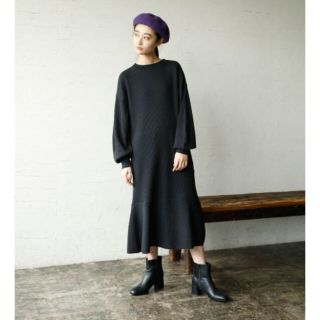 ニコアンド(niko and...)の【新品】niko and… ❤︎ワッフルワンピース(ロングワンピース/マキシワンピース)