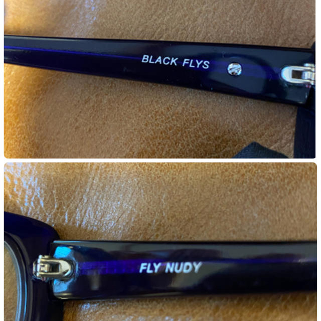 BLACK FLYS(ブラックフライズ)のBlack flys 伊達メガネ レディースのファッション小物(サングラス/メガネ)の商品写真