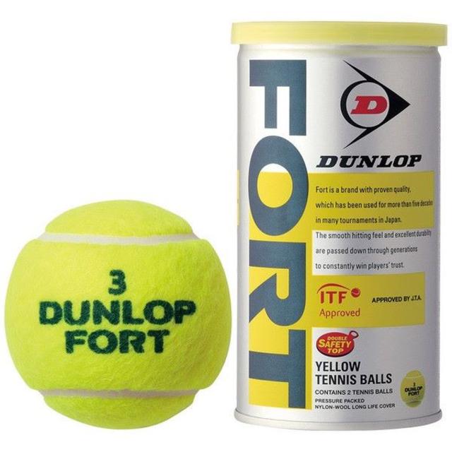 新品ダンロップフォート（DUNLOP　FORT）テニスボール　2球入12缶テニス