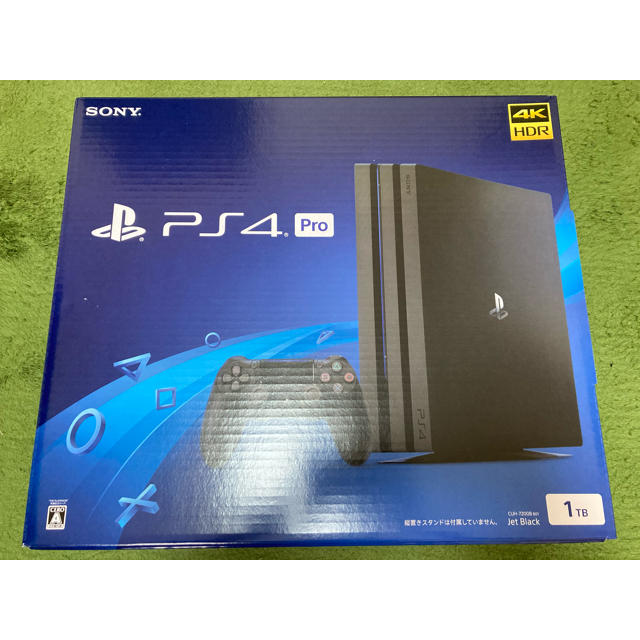 新品未開封】PlayStation 4 Pro ジェット・ブラック 1TB-