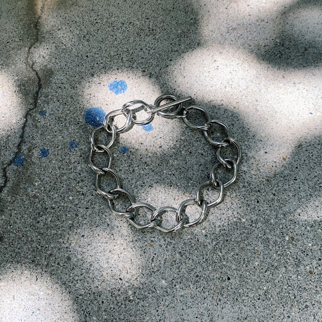 TOGA(トーガ)のsilver chain bracelet レディースのアクセサリー(ブレスレット/バングル)の商品写真