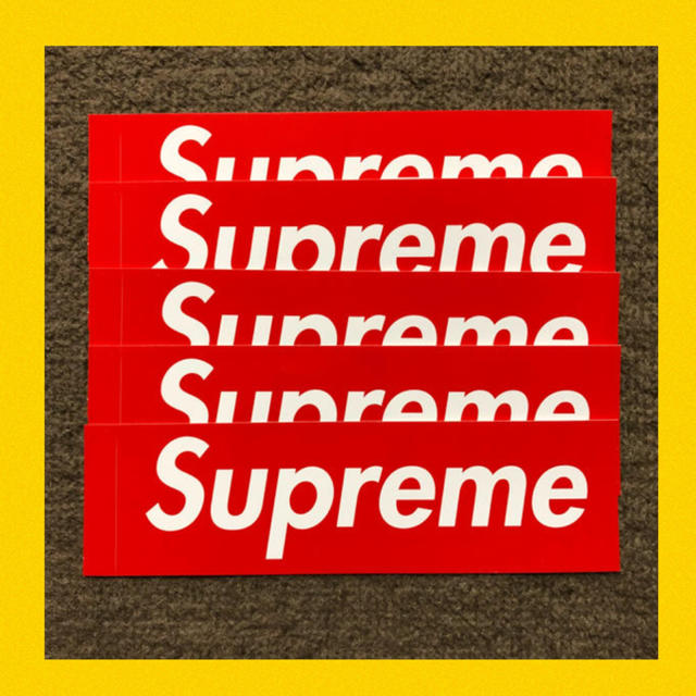 Supreme(シュプリーム)の本物 supreme boxロゴ ステッカー セット ❤ 正規品 tシャツ 新作 メンズのメンズ その他(その他)の商品写真