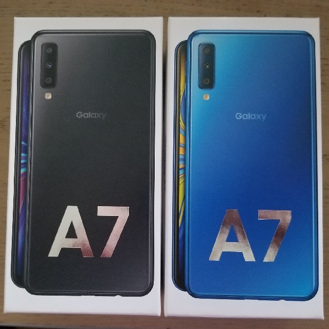 Galaxy A7 2台 新品未使用