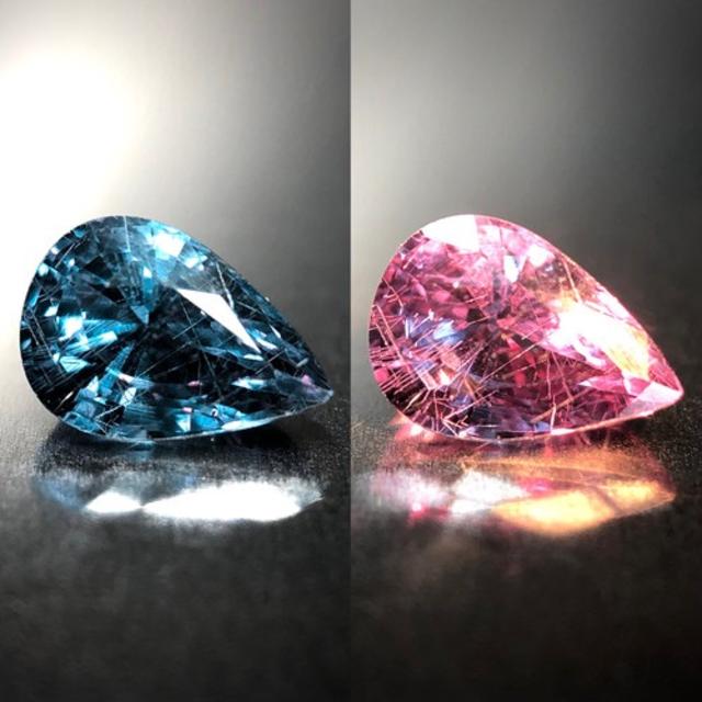 【ご専用】0.73ct 天然 カラーチェンジ ガーネット