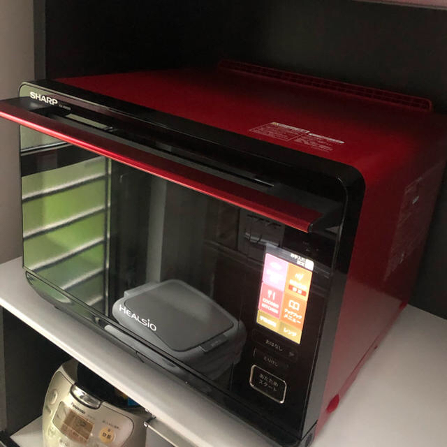 2022高い素材 SHARP - 【美品 】シャープ SHARP ax-aw600-R AI搭載 オープン レンジ 電子レンジ