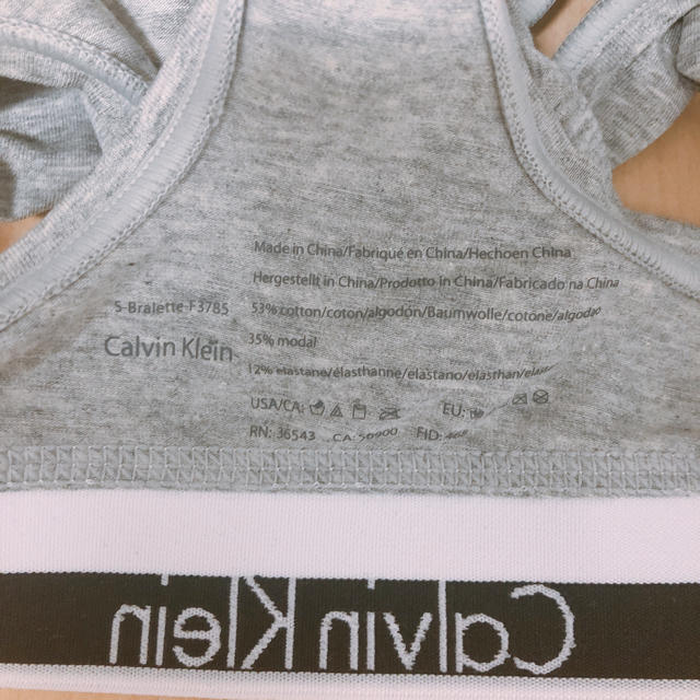 Calvin Klein(カルバンクライン)のカルバンクライン☆ブラのみ☆ レディースの下着/アンダーウェア(ブラ)の商品写真