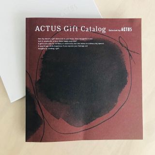 アクタス(ACTUS)のACTUS カタログギフト　ワインレッド(その他)