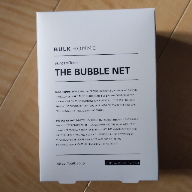 バルクオム THE BUBBLE NET(泡立てネット)(1コ入) コスメ/美容のスキンケア/基礎化粧品(洗顔ネット/泡立て小物)の商品写真