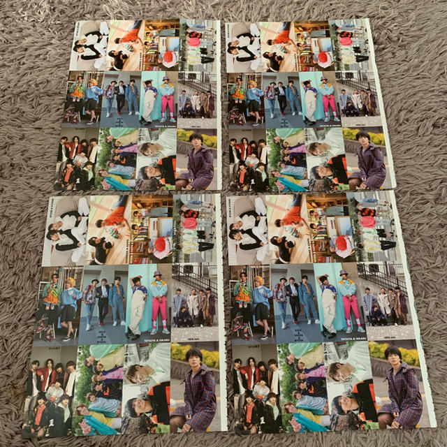 Johnny's(ジャニーズ)のMyojo 厚紙生カード 切り取りなし 4枚セット エンタメ/ホビーの雑誌(アート/エンタメ/ホビー)の商品写真