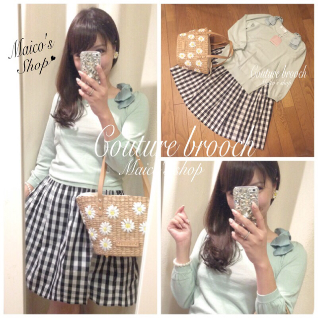 anatelier(アナトリエ)のタグ付♡Couturebroochニット レディースのトップス(ニット/セーター)の商品写真