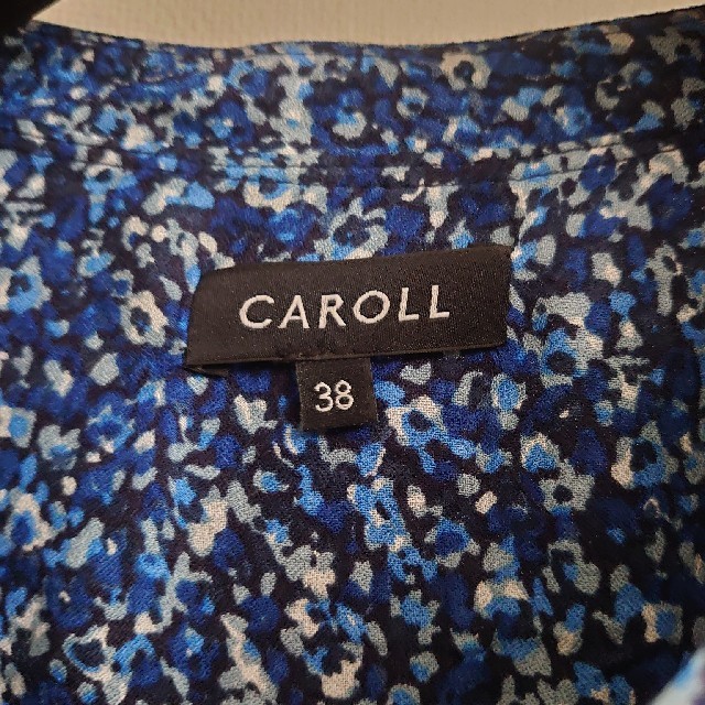 【美品】CAROLL PARIS 花柄ワンピース レディースのワンピース(ひざ丈ワンピース)の商品写真