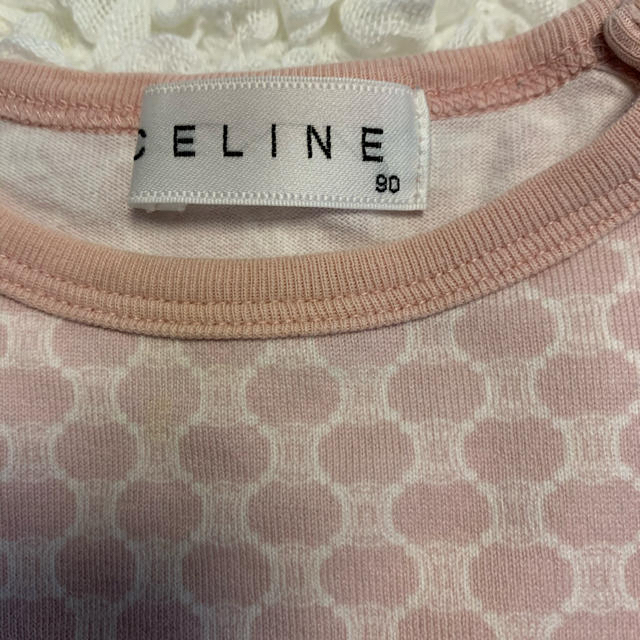 celine(セリーヌ)のcocoa 様専用‼️ セリーヌ　ロンT トップス　90 キッズ/ベビー/マタニティのキッズ服女の子用(90cm~)(Tシャツ/カットソー)の商品写真