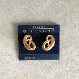 ジバンシィ(GIVENCHY)のGIVENCHY イヤリング　ヴィンテージ  ゴールド色(イヤリング)