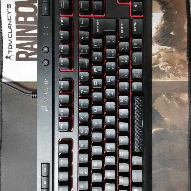 Corsair K63 ゲーミングキーボード 赤軸