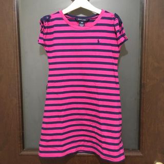 ラルフローレン(Ralph Lauren)のラルフローレン♡120♡チュニックワンピ♡ボーダー♡110♡115♡(Tシャツ/カットソー)