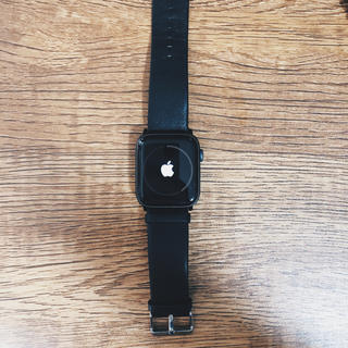アップルウォッチ(Apple Watch)のApple Watch Series4 44mm GPS スペースグレイ(腕時計(デジタル))