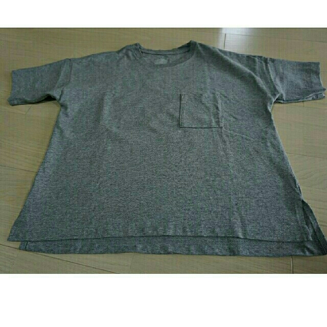 MUJI (無印良品)(ムジルシリョウヒン)の無印良品  クルーネックワイドTシャツ レディースのトップス(Tシャツ(半袖/袖なし))の商品写真