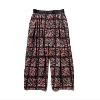 サスクワッチファブリックス(SASQUATCHfabrix.)のSasquatchfabrixFLOWER PATTERN WIDE PANTS(スラックス)