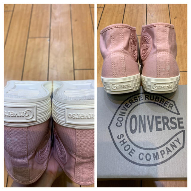 CONVERSE(コンバース)の☆新品☆コンバーBIG C アーミーシューズ　ミッド　ピンク　レディース   レディースの靴/シューズ(スニーカー)の商品写真