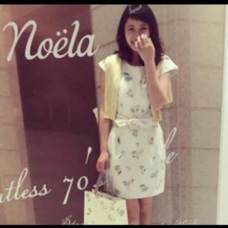 ノエラ(Noela)のノエラ　フラワー　ワンピース　アプワイザー　スナイデル　美人百花　ミーア　リボン(ひざ丈ワンピース)