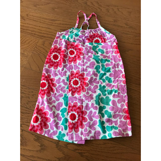 JUNK STORE(ジャンクストアー)の女児　スカート浴衣　甚平　サイズ90 キッズ/ベビー/マタニティのキッズ服女の子用(90cm~)(甚平/浴衣)の商品写真