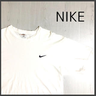 ナイキ(NIKE)の【大人気】NIKE ナイキ ビッグサイズ tシャツ　白／ホワイト／XL ゆるだぼ(Tシャツ/カットソー(半袖/袖なし))