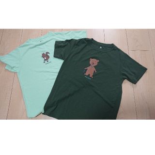 モンベル(mont bell)の★2枚セット★mont-bellモンベルキッズTシャツ150吸水速乾ドライ素材(Tシャツ/カットソー)