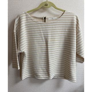 ローリーズファーム(LOWRYS FARM)の新品　ボーダーカットソー(カットソー(半袖/袖なし))