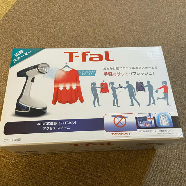 T-fal(ティファール)のティファール 衣類スチーマー 「アクセススチーム」 コード付き   スマホ/家電/カメラの生活家電(アイロン)の商品写真