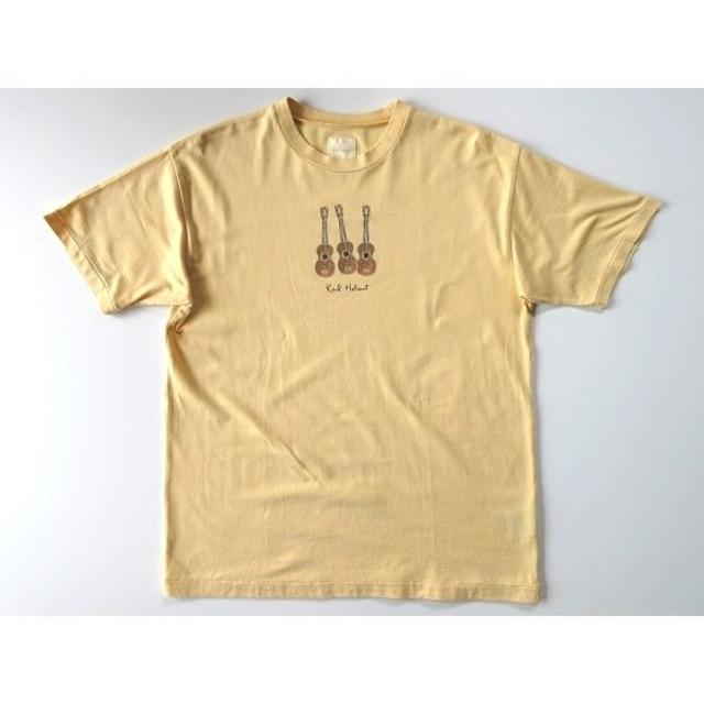 Karl Helmut(カールヘルム)のカールヘルム ギター/筆記体ロゴプリント Tシャツ カットソー M メンズのトップス(Tシャツ/カットソー(半袖/袖なし))の商品写真