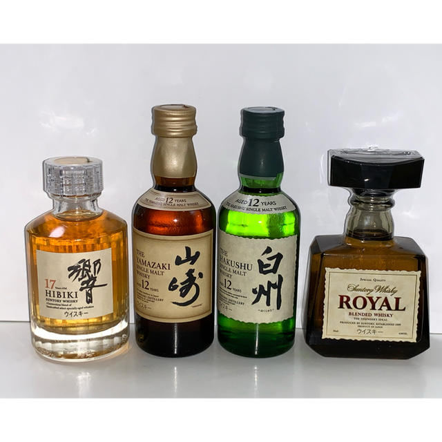 SUNTORY ミニウィスキー。