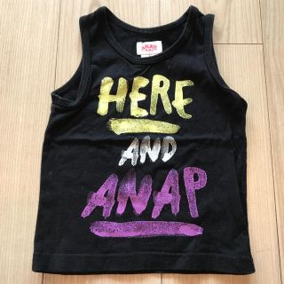 アナップキッズ(ANAP Kids)のanap kids プリント　タンクトップ  90cm(Tシャツ/カットソー)