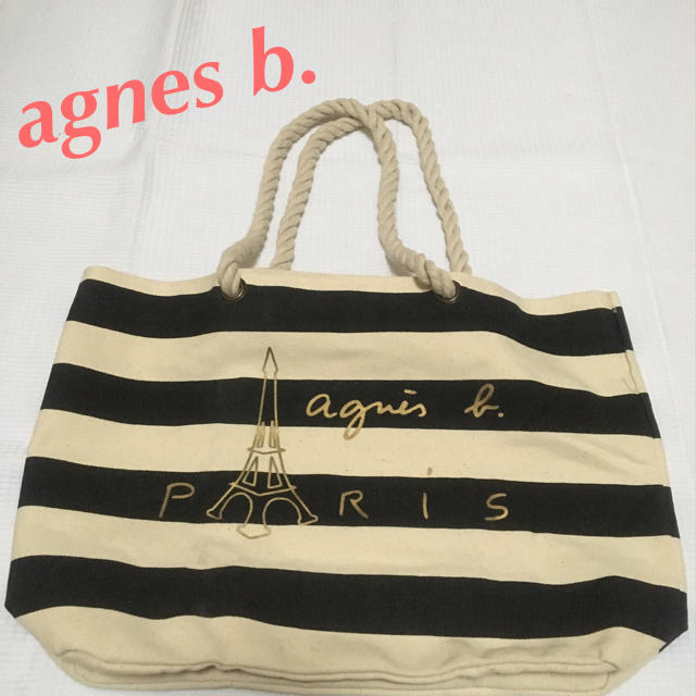 agnes b.(アニエスベー)の【美品】アニエスベー☆トートバッグ☆ レディースのバッグ(トートバッグ)の商品写真