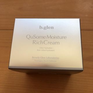 ビーグレン(b.glen)の【お値下げ】ビーグレンQuSomeモイスチャーリッチクリーム30g      (フェイスクリーム)