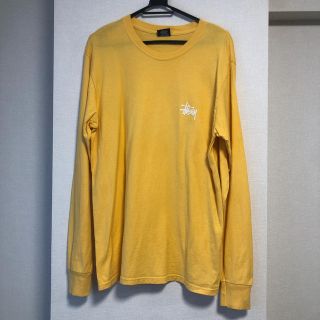 ステューシー(STUSSY)のSTÜSSY  イエロー長袖(Tシャツ/カットソー(七分/長袖))