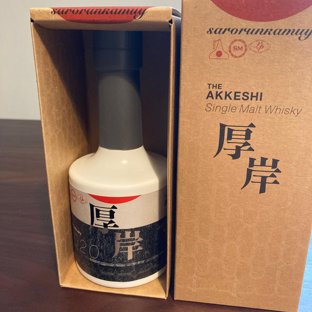 厚岸 サロルンカムイ AKKESHI シングルモルト ウイスキー 食品/飲料/酒の酒(ウイスキー)の商品写真