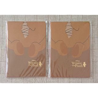 クマノプーサン(くまのプーさん)の【Disney】winnie the pooh ミニノート2冊セット(ノート/メモ帳/ふせん)