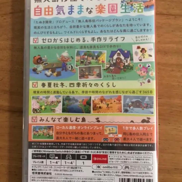 Nintendo Switch - Switch light あつまれ動物の森ソフトの通販 by 小渕魁's shop｜ニンテンドースイッチならラクマ 限定10％OFF