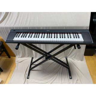 ヤマハ(ヤマハ)のYAMAHA ピアジェーロ　NP11  2015年製　キーボードスタンド付(電子ピアノ)