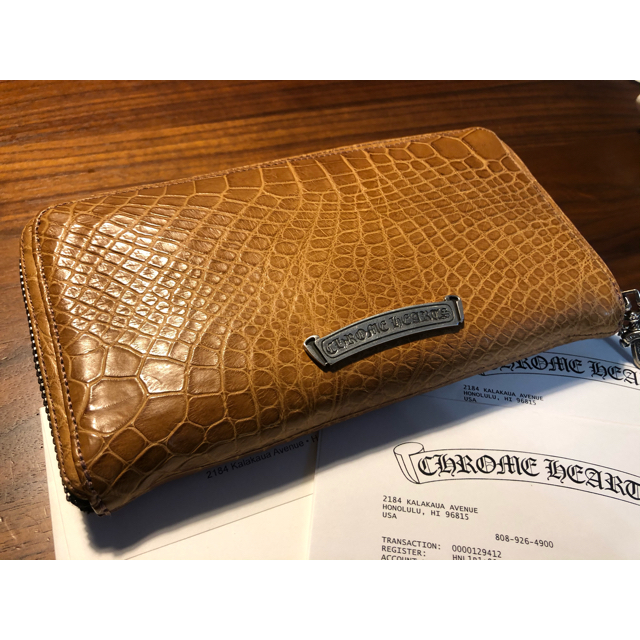 Chrome Hearts(クロムハーツ)の希少アリゲータークロムハーツ 新品 メンズのファッション小物(長財布)の商品写真