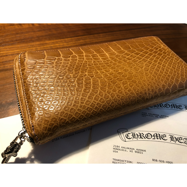 Chrome Hearts(クロムハーツ)の希少アリゲータークロムハーツ 新品 メンズのファッション小物(長財布)の商品写真