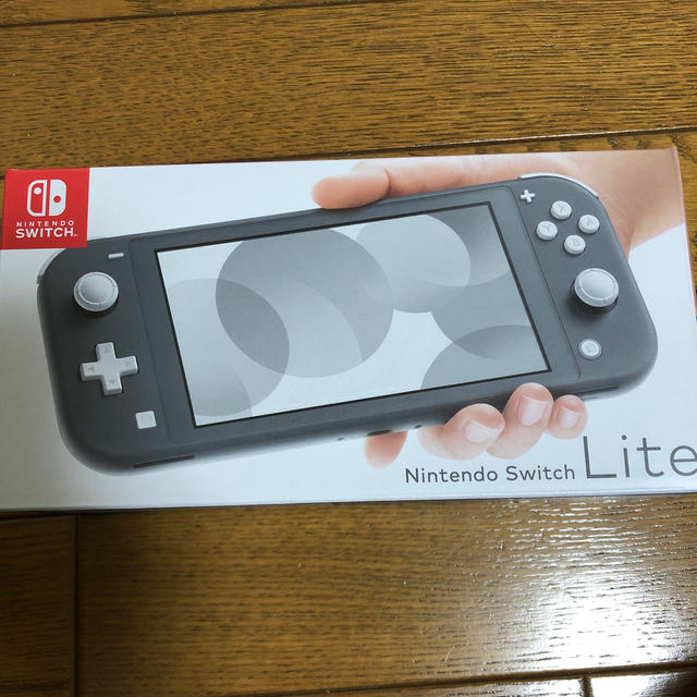 Nintendo Switch lite グレー　新品未使用