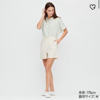 ユニクロ(UNIQLO)のユニクロ レーヨンブラウス半袖(シャツ/ブラウス(半袖/袖なし))