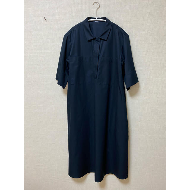 JIL SANDER - ジルサンダーネイビー ワンピースの通販 by なほみ JIL SANDER - ジルサンダーネイビー ワンピースの通販 by なほみ