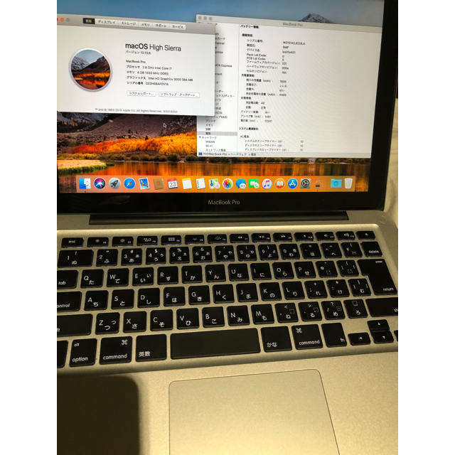 MacBook Pro late 2011 13インチ (MD314J/A)