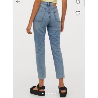 エイチアンドエム(H&M)の[お値下げ中]H&Mスリムマムハイアンクルデニム(デニム/ジーンズ)