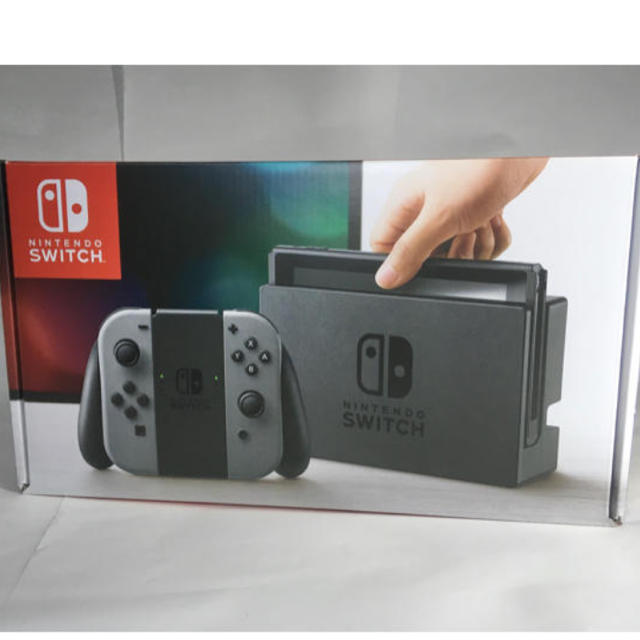 新型　任天堂Switch  グレー　新品エンタメ/ホビー