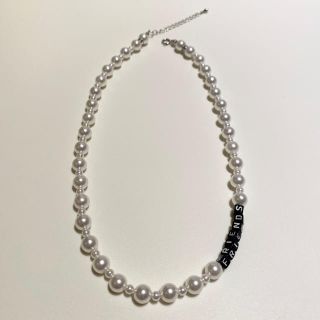 キャピタル(KAPITAL)のpearl beads necklace パールビーズネックレス(ネックレス)