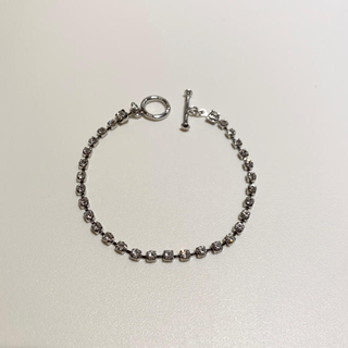 キャピタル(KAPITAL)のcrystal chain  bracelet クリスタルチェーンブレスレット(ブレスレット)